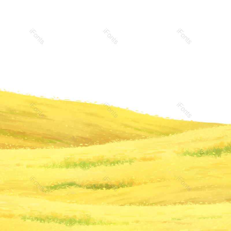 秋天图片,草坪元素,PNG,免抠素材